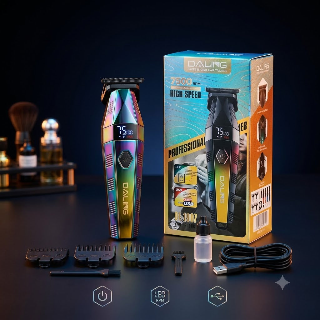 DALING Professional High-Speed Hair Trimmer (DL-1907)
