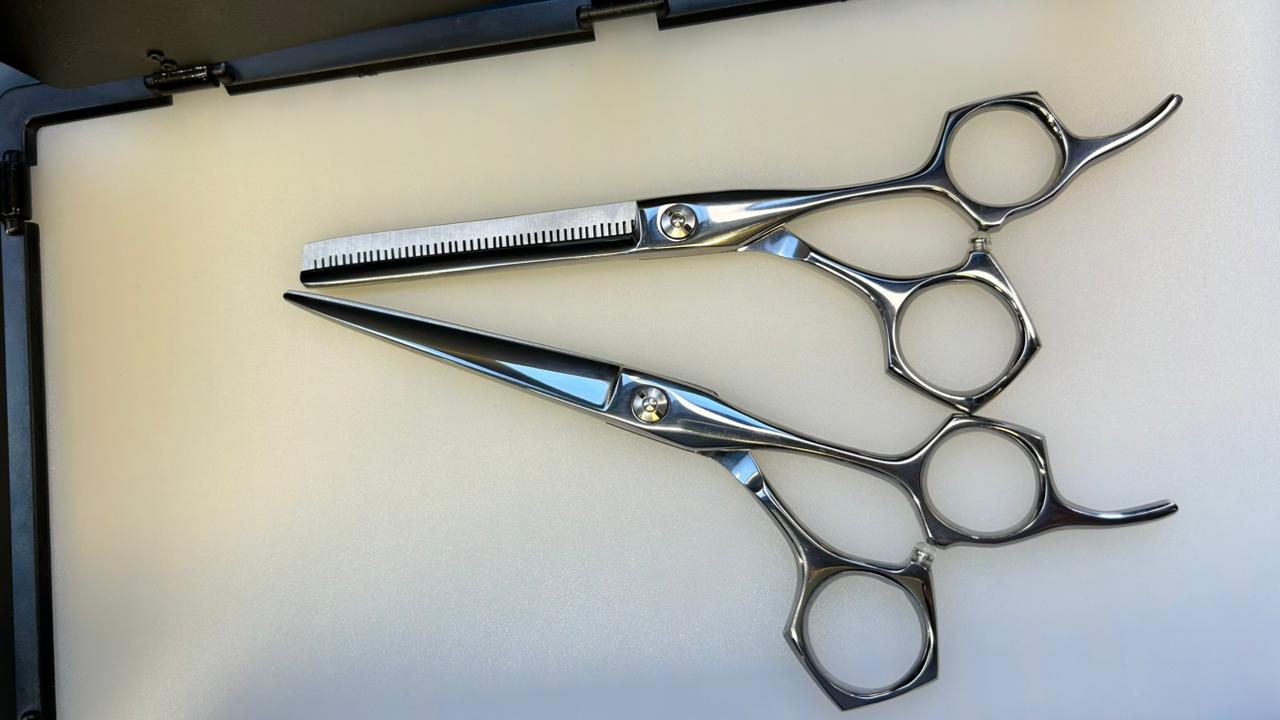 Stylish hair cut thinning scissors 6,5inch